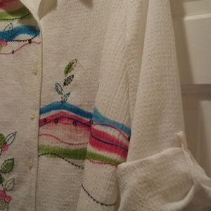 Draper's and Damon's Blouse/Cover up